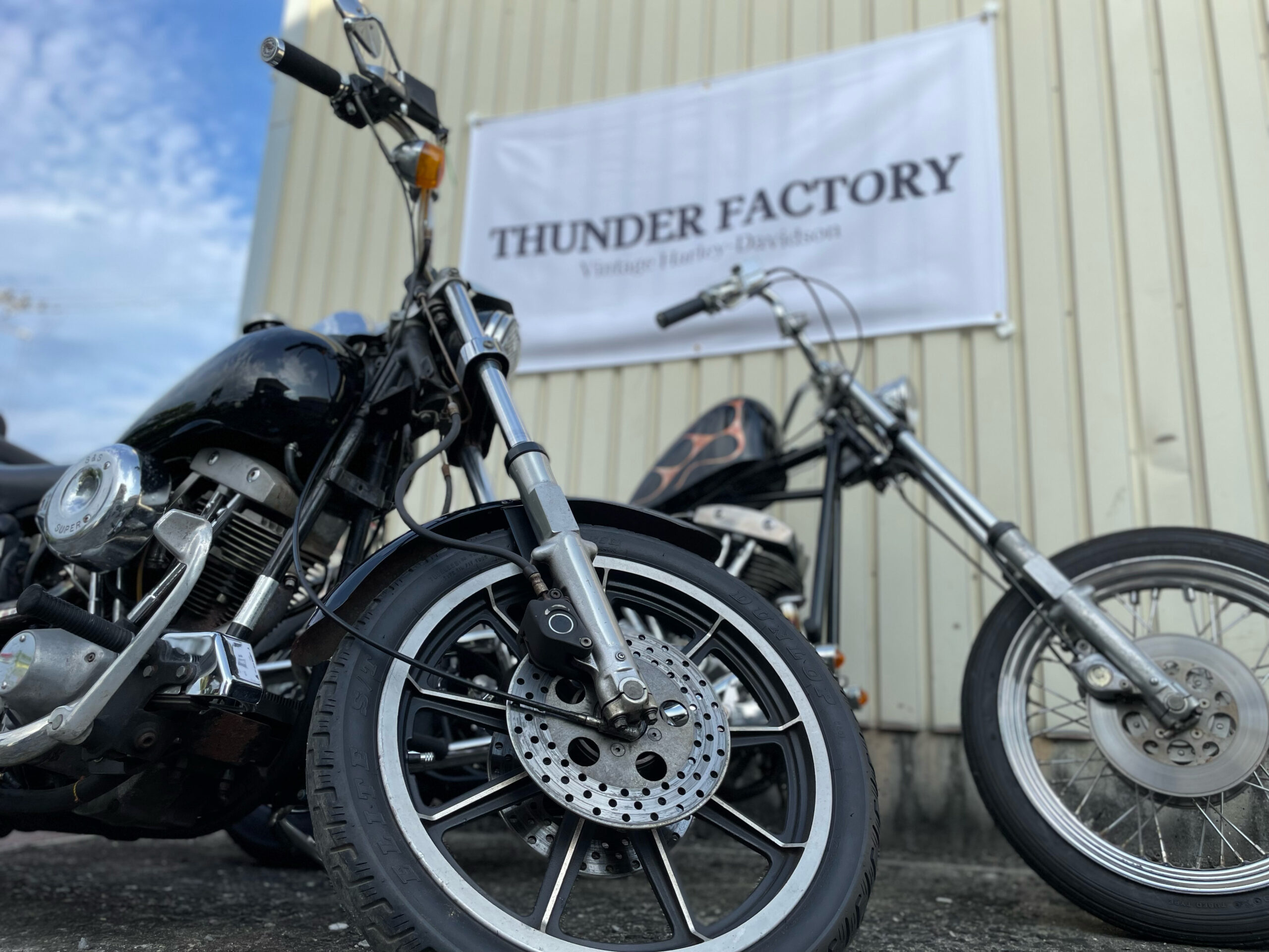 THUNDER FACTORY Vintage Harley-Davidson | ヴィンテージハーレー販売 